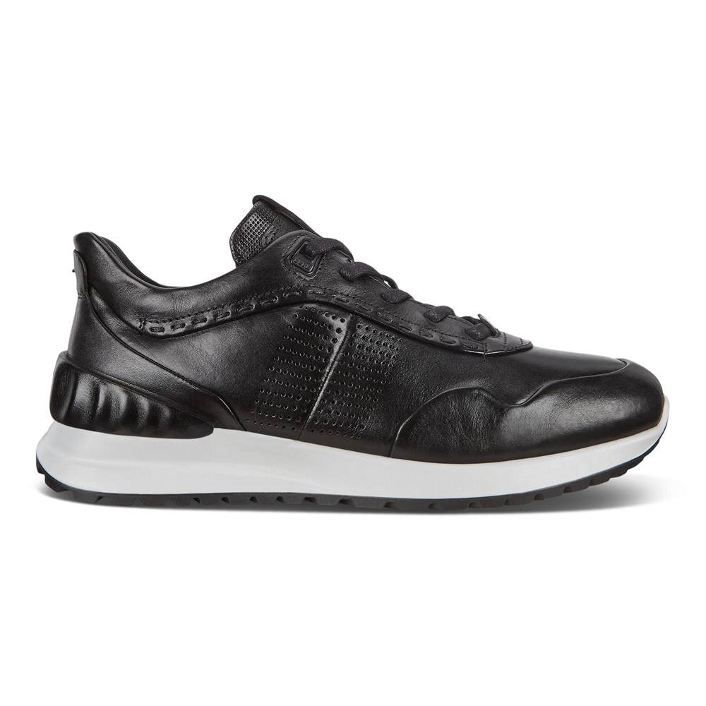 Tenis Hombre - ECCO Astir Embossed - Negros - PRV908714